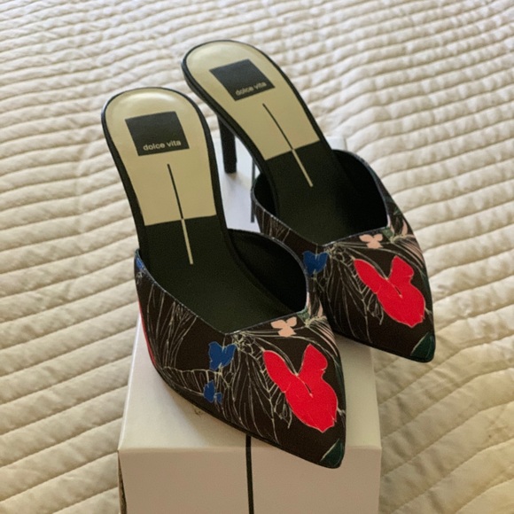 Dolce Vita Rhyme Pointed Toe Mules (NIB) - Picture 5 of 8